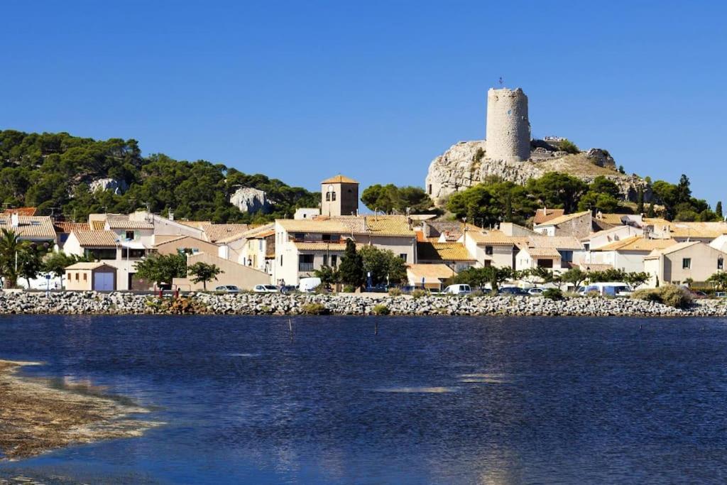 L'Escapade : Charmant T2 -Parking Gratuit, Piscine, Wifi, Clim Gruissan Exterior foto